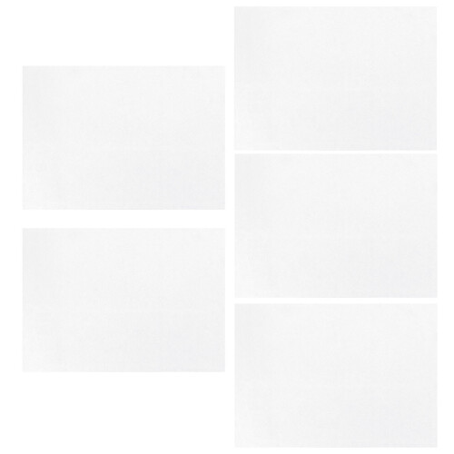 10Pièces Films Thermorétractables Blancs Pour Créations Manuelles