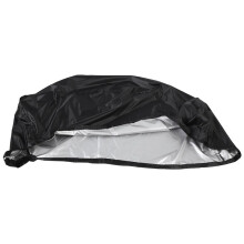 Snowmobile Cover Waterproof Dust Trailerable Sled Cover Anti-UV Winter Motorcycle Outdoor Black 145X51X48cm
