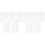10Pièces Films Thermorétractables Blancs Pour Créations Manuelles 4