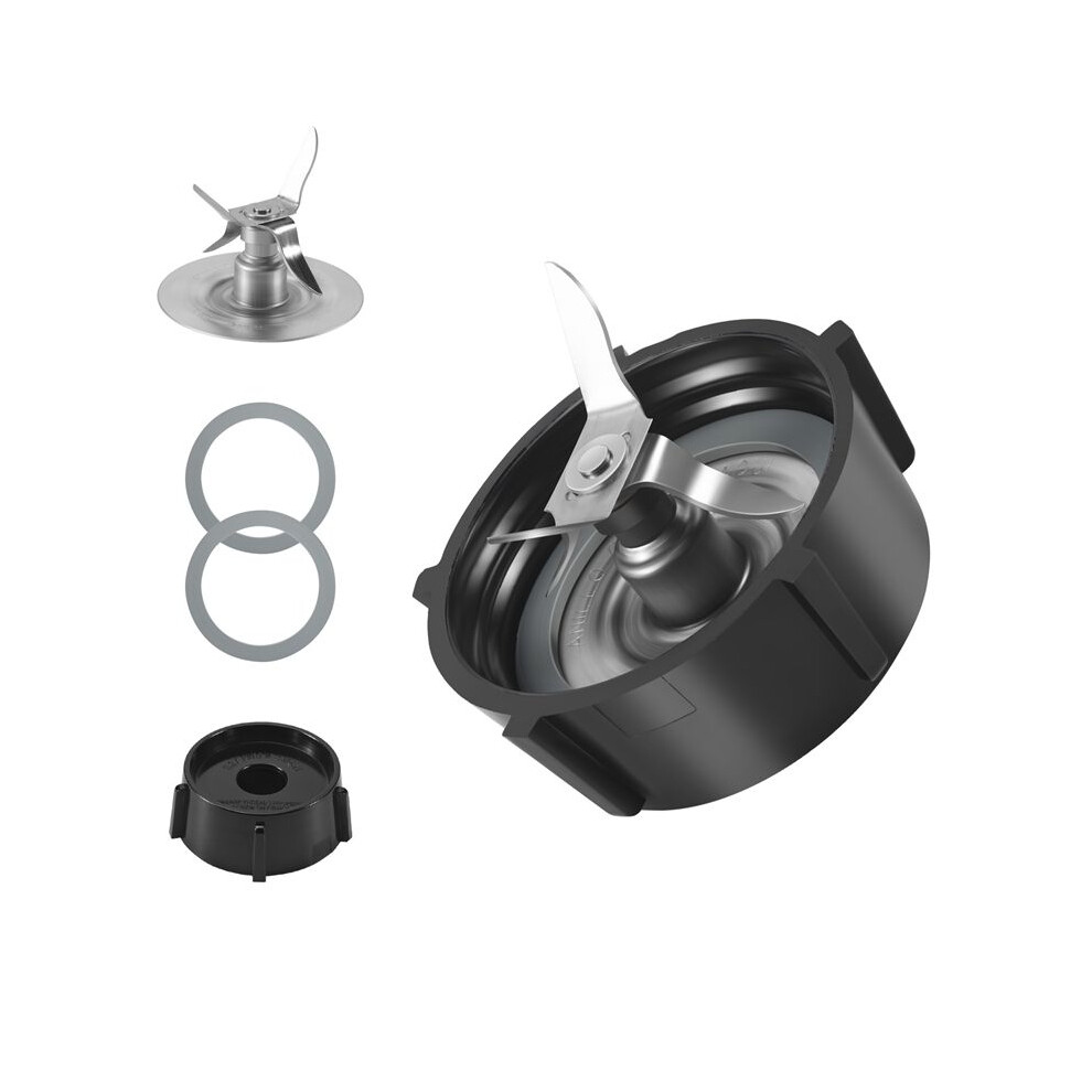 Replacement Parts For Osterizer Blender, 4 Point Fusion Blades Assembly With 2 Piece Rubber Seal Gasket 4961 4711324480091