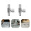 4Pièces Valve Pour Réparation Tensiomètre, Usage 9