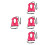 4Pièces Gilet Enfant PVC Gonflable Pour Natation 8