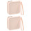 2Pièces Silicone Bleues Rangement Tampon Portable 7
