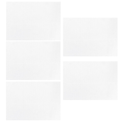 10Pièces Films Thermorétractables Blancs Pour Créations Manuelles 1