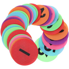 108Pièces Marqueurs Circulaires En Nylon Couleurs Vives Pour Classes