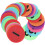 108Pièces Marqueurs Circulaires En Nylon Couleurs Vives Pour Classes 1