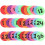 108Pièces Marqueurs Circulaires En Nylon Couleurs Vives Pour Classes 3
