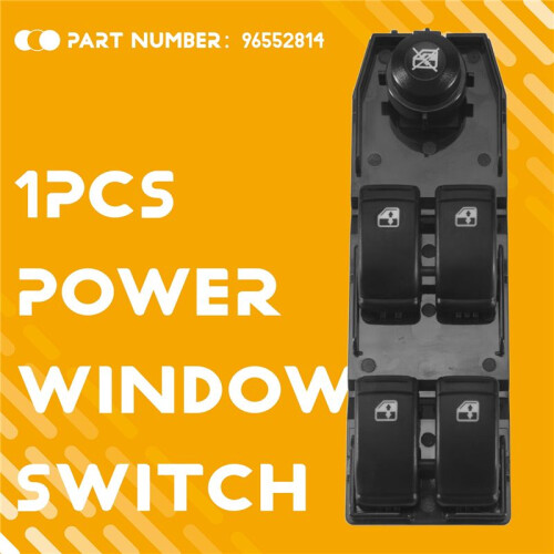 Car Front Door Driver Side Electric Power Window Control  Button for  Optra Lacetti 2004-2007 96552814 2