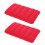 2Pièces Coussin Lombaire Gonflable En PVC Pour Camping 5
