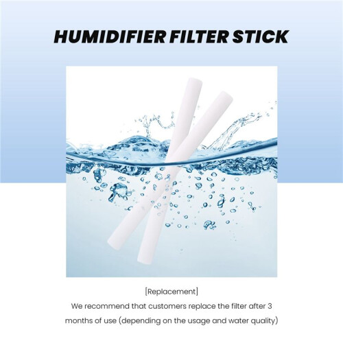 Humidifier Cotton Swabs, Humidifier Refill Stick Portable Personal USB  Humidifier Filter Replacement Elements 10Pcs 2