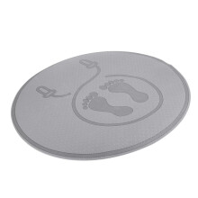 Die Matte für Springen mit Seil Stoß DäMpfung und Schall DäMmung Haushalt Stummmatte Drinnen und DraußEn Fitness Sport Yoga Matte,Schwarz