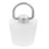 5Pcs Sink Drain Stoppers White Silicone Metal Tub Plug with Pull Chain 2