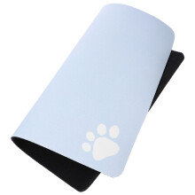4Pcs Blue Pet Food Mats Absorbent Diatomite for Dog and Cat Bowls