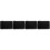 4Pcs Black Silicone Kitchen Counter Mat Grill Side Shelf Tool Holder 4