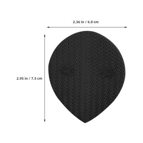 2Pièces Protège-Semelles De Talons En Polyuréthane Coloré 1