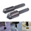 2Pcs 7 Flute Countersink Drill Bit Set Hex Shank Chamfer Countersink Drill Bit Deburring Cutter Woodworking Tool 2