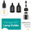 6-Pack Bakelite Lamp Holder E26/ E27 Light Socket Vintage Bulb Socket ES Screw Lampholder for Ceiling/Pendent/Floor 3