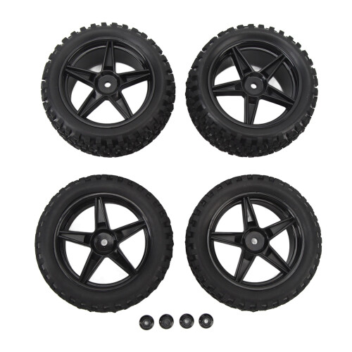 Anvelope auto Rc durabile Hex12Mm, rezistență îmbunătățită, inserție de spumă integrală, material nailon de înaltă rezistență,