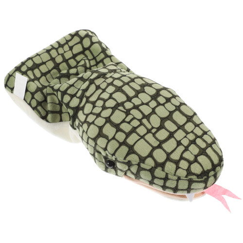 5Pcs Safe Plush Snake Hand Puppets for Educational Storytelling