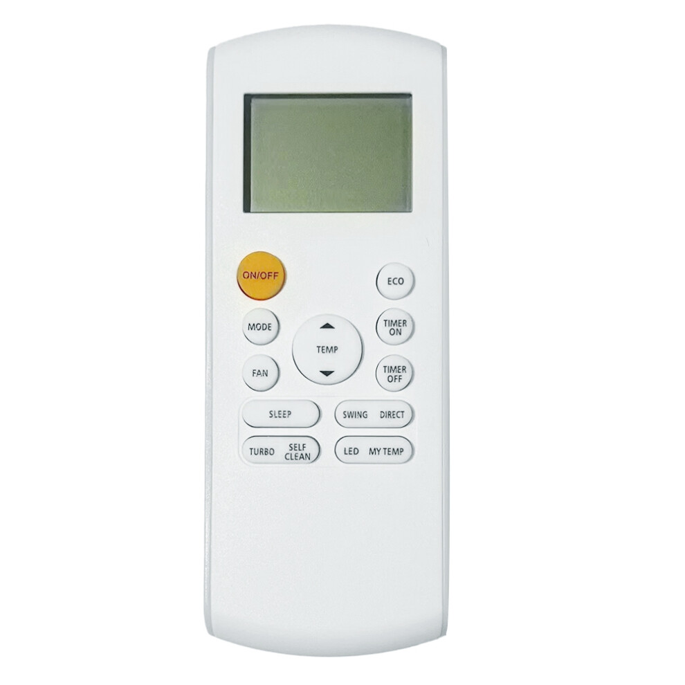 Replace Remote Control For Midea Air Conditioner Rg57a7/Bgef Rg57a6/Bgefu1 Cr166-Rg57a6eu-6 Rg57b2/Bge Rg57/Bge 6031549563576