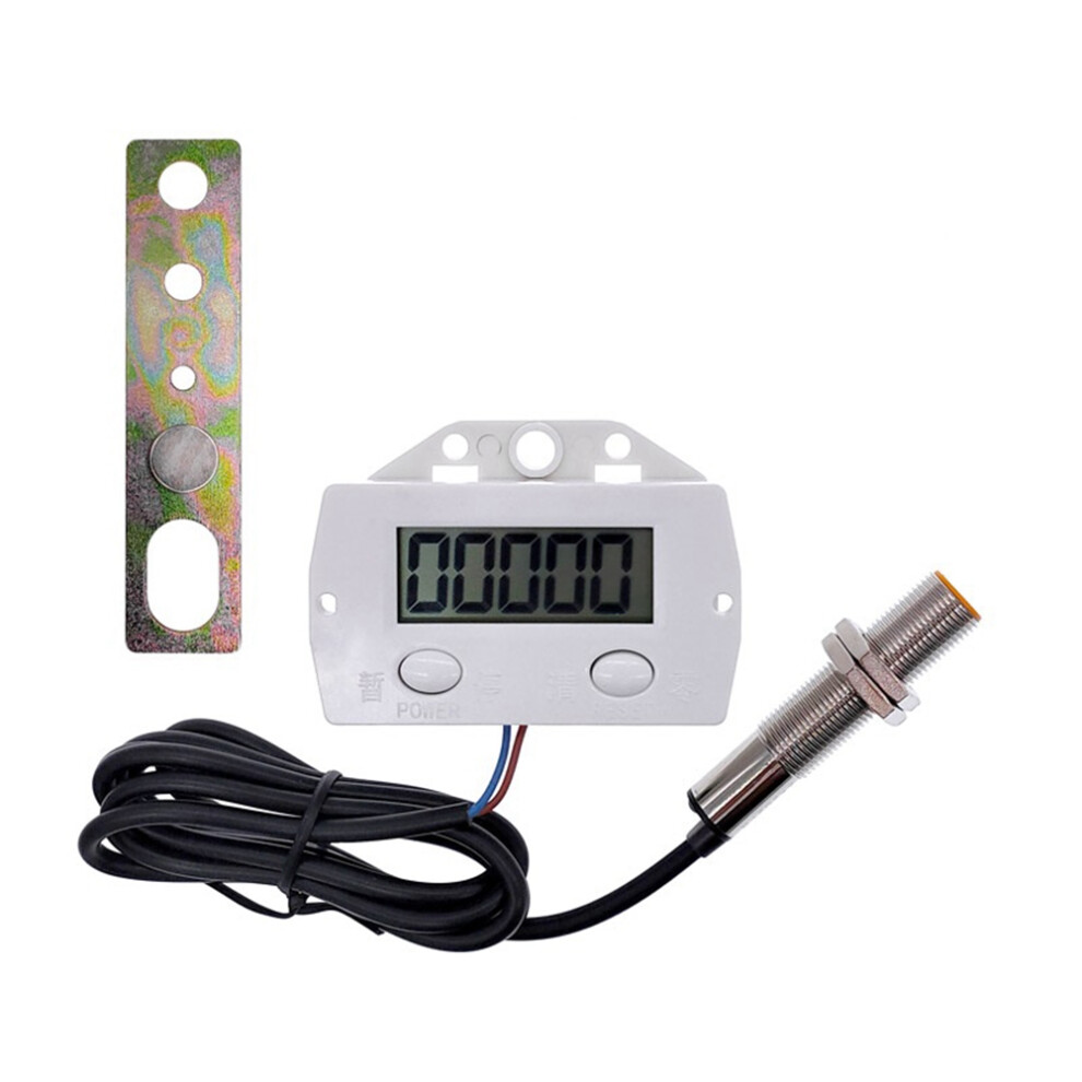 5 Digit Electronic Digital Display Counter Proximity Industrial Magnetic Sensor Punch Counter Induction Meter A 6031470094897