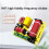 3 Way Frequency Divider Treble+Midrange+Bass HiFi Crossov Audio Frequency Divider Home Theater Speaker Frequency Divider 4