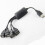 1 Hane Till 4  USB HUB Splitter FöRläNg Kabel USB 2.0 FöRläNgningsdatakabel StröMadapter Socket Converter 4