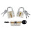 Transparent Lock Padlock Transparent Display Lock Crystal Lock 3