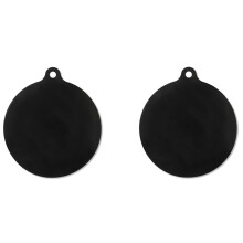 Electric Induction Hob Protector Mat Anti-Slip Mat Silicone Cooktop Scratch Protector Cover Heat Insulated Mat 2 Pack