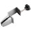 2 Pcs Office Desk Divider Clamp Privacy Screen Clip Holder Bracket Screen Baffle Clamp Partition for Table Clamp -Silver 3