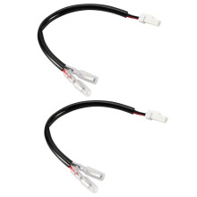 2Pcs Motorrad Blinker Kabelbaum Stecker Blinker Stecker Adapter für