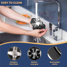 7 Fins Blender Blade Part Juicer Case Mixer Spare Assembly Replacement for Nutri  Pro Auto-IQ Juicer Knife Holder