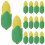400Pcs Tpr Cute Corn Erasers Durable Mini Pencil Erasers 2