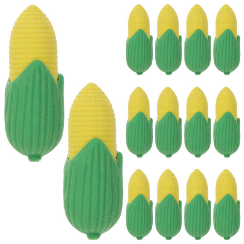 400Pcs Tpr Cute Corn Erasers Durable Mini Pencil Erasers 1