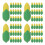 400Pcs Tpr Cute Corn Erasers Durable Mini Pencil Erasers 9