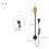 Portable 8W 220V COB LED Sewing Machine Working Light with Mounting Base for Lathes Drill Presses Workbenches EU PLUG 2