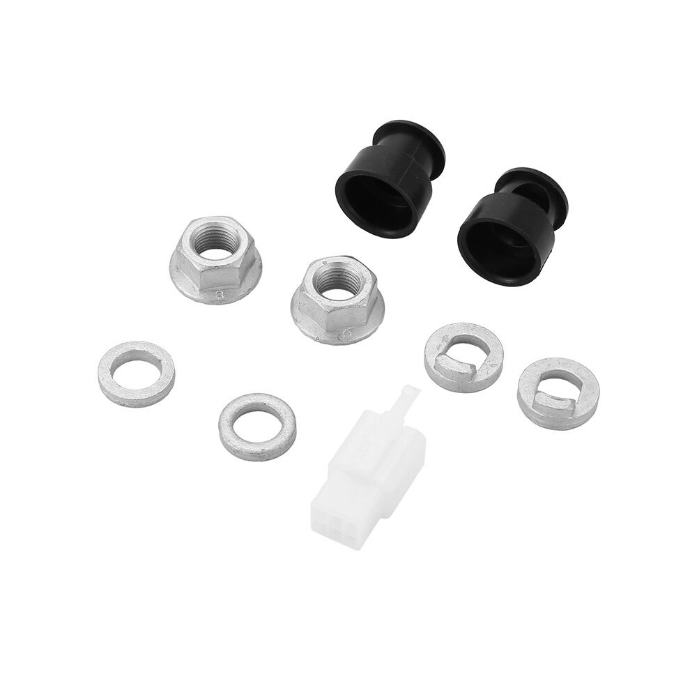 E-Bike Electric Bicycle Hub Motor Axle M12 Front Lock Nut /Lock Washer /Spacer /Nut Cover With 12Mm Shaft 6031549517074