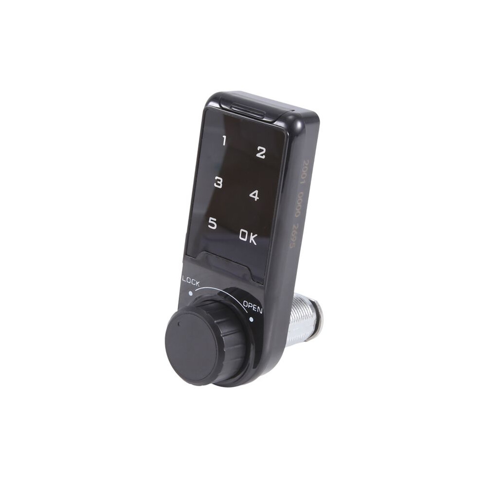 Combination Lock, Door Access Digital Electronic Security Cabinet Coded Locker Contact Keypad Password Key Access Lock-A 6031549535269