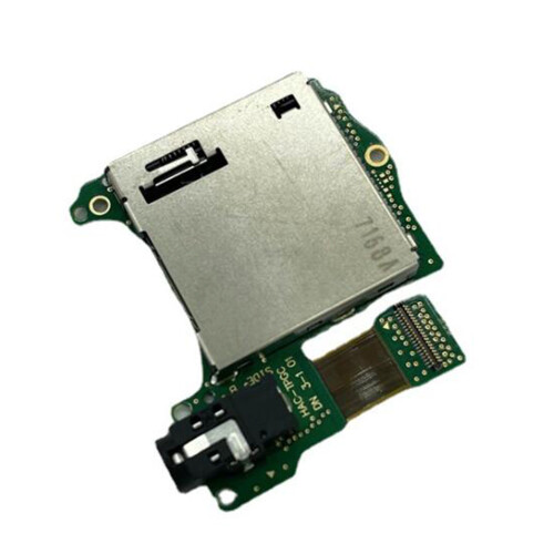 Headphone Jack Game Card Reader Replacement for   Console Parts Game Card Reader Cartridge Slot 1