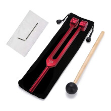 DipasóN de 128 Hz Diapasones Rojos Ponderados para CuracióN DiapasóN Deslizante SóNico de 128 Hz
