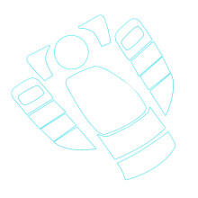14Pcs Central Control Media Button Mouse Screen TPU Protector Film for C E GLC W213 W205 X253 2015-2019