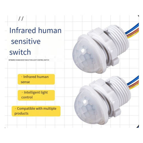 Infrared Human Body Sensor Probe Module Intelligent Delay Control Sensor Hallway Corridor Light Control Sensor Module,C 2