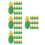 400Pcs Tpr Cute Corn Erasers Durable Mini Pencil Erasers 5