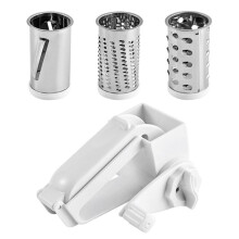 3 in 1 Cheese Grater,Olive Garden Cheese Grater Hand Crank,Hand Held Cheese Grater with Handle