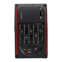 5 Band Klang Regler EQ Equalizer Tuner PS-500 5 Band Akustik Gitarre EQ Preamp Equalizer Pickup Akustik Gitarre
