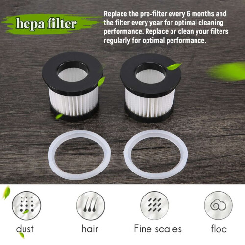 Patronfilter för  CM300S CM400 CM500 CM800 Dammsugardelar, Utbytesfilterpatron, 2St 1