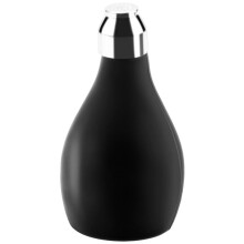 Powder Spray Bottle, Refillable Silicone Powder Dispenser Empty Powder Container for Barber, Durable Black Powder Sprayer for Loose Powder, Bath