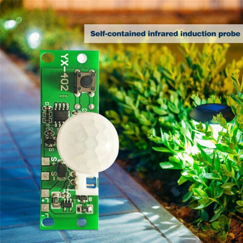 DIY Kits Solar Night Light Circuit Board Control Sensor Lithium Battery Charger Induction Distance 1