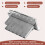 52,5 Mm Gitarr för STRATOCASTER Tremolo Bridge Set för  Strat Squier Elgitarrbyte, Silver 5