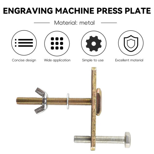 4 in 1 80mm CNC Engraving Machine Press Plate Clamp Platform Splint Accessories 1